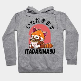 kawaii red panda Hoodie